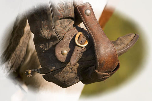 A Cowboy Boot Wall Mural
