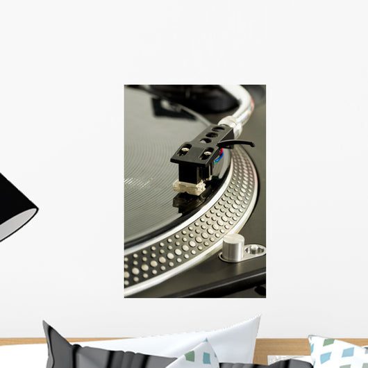 Playing record Wall Mural