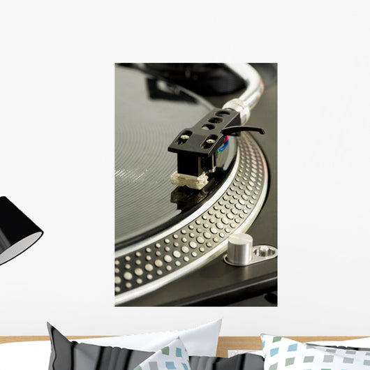 Playing record Wall Mural