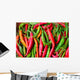 Hot Peppers Wall Mural