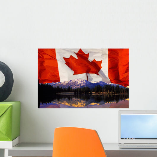 Canadian Mountains Wall Mural