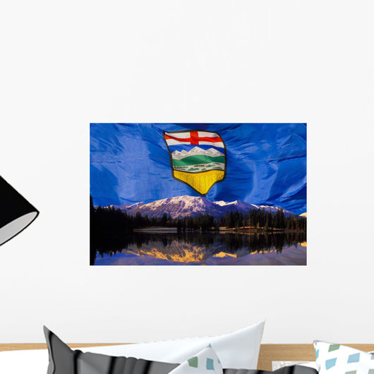 Alberta's Rocky Mountains Wall Mural