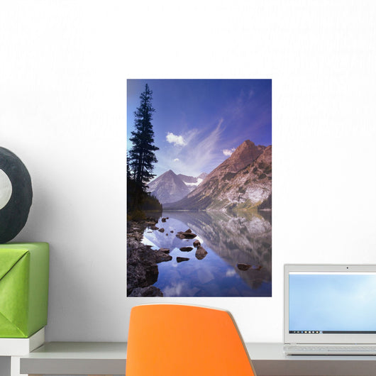 Mountain Lake, Elk Lakes Provincial Park, British Columbia, Canada Wall Mural