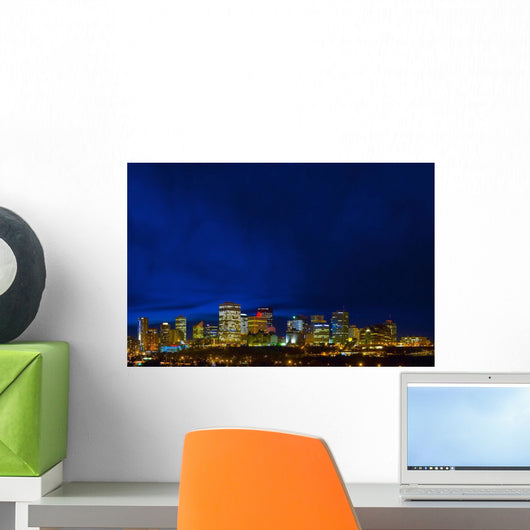 A Scenic Cityscape Wall Mural