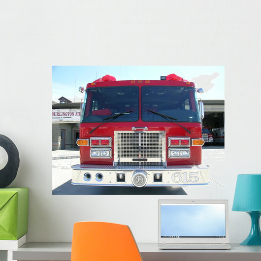 Fire Truck Wall Mural