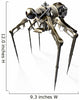 Mech Steampunk Spider Wall Decal