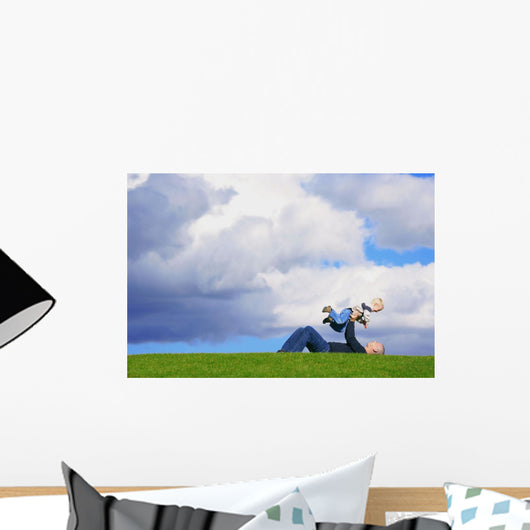 Father Son Bond Wall Mural