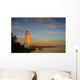 Lighthouse, Sylvan Lake, Alberta, Canada Wall Mural