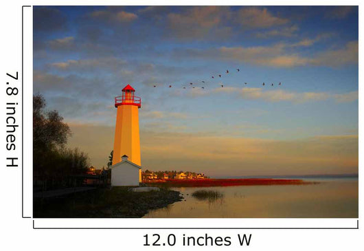 Lighthouse, Sylvan Lake, Alberta, Canada Wall Mural