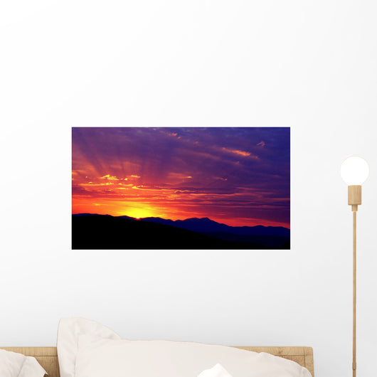 Sunshine Mountain Range Wall Mural