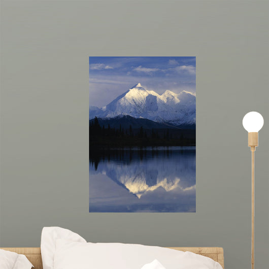 Scenic Mountain Lake Wall Mural