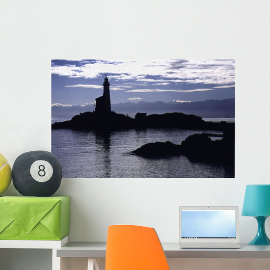 A Scenic Lighthouse Wall Mural