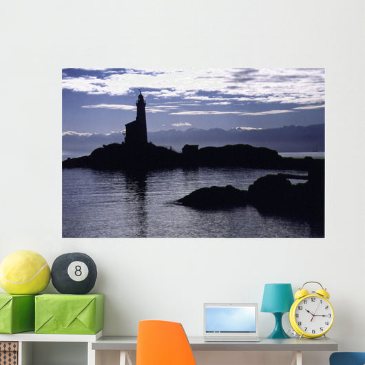 A Scenic Lighthouse Wall Mural