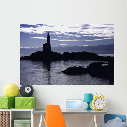 A Scenic Lighthouse Wall Mural