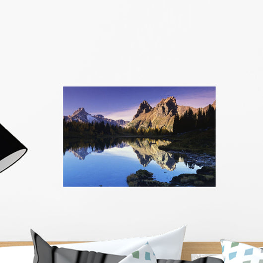Opabin Lakes In Yoho National Park, Golden, British Columbia, Canada Wall Mural