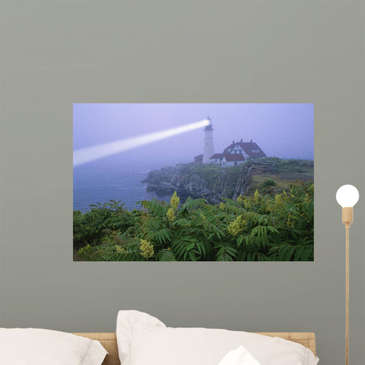 Lighthouse In The Evening, Portland, Oregon, Usa Wall Mural