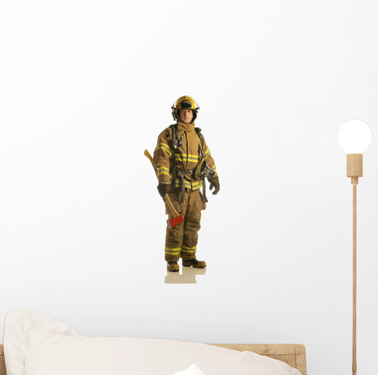 Firefighter Wall Decal
