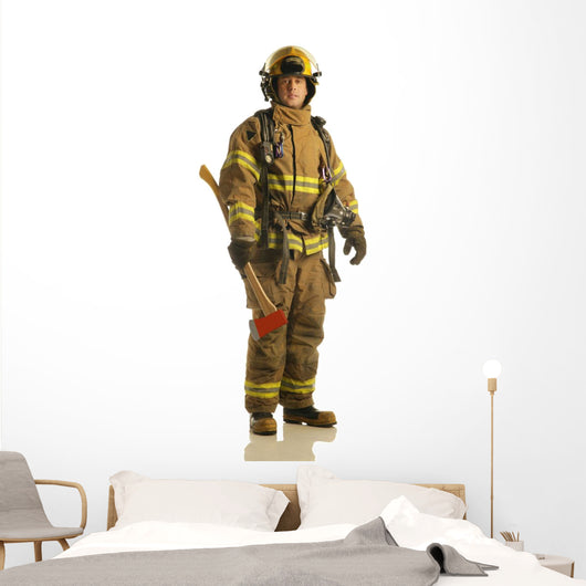 Firefighter Wall Decal