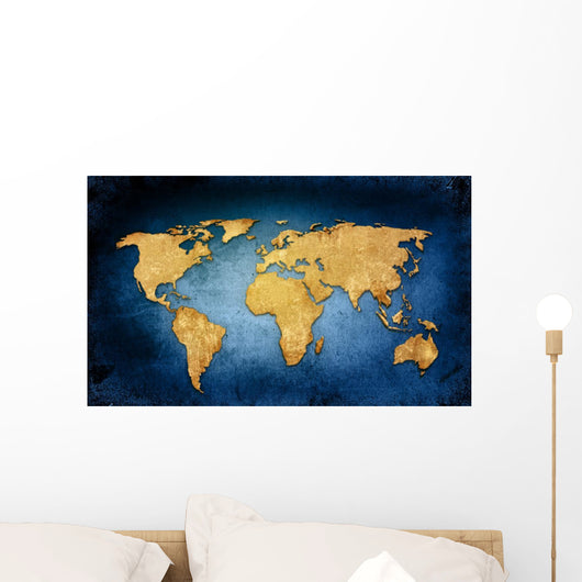 world map Wall Mural