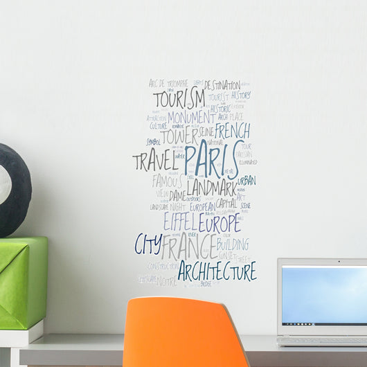 Extravagant Paris Wall Decal