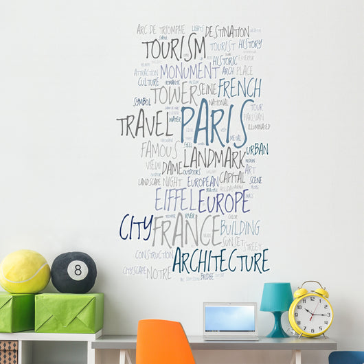 Extravagant Paris Wall Decal