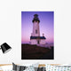 Sunset On Yaquina Head Lighthouse Wall Mural
