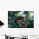 Mexican Spotted Owl In Tree Wall Mural