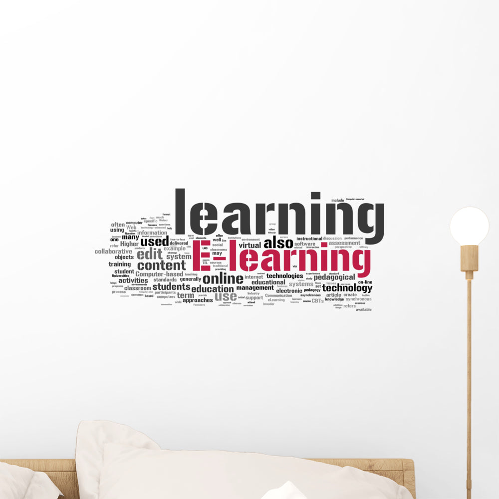 Elearning Wall Decal Wallmonkeys