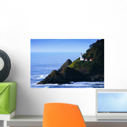 Heceta Head Lighthouse, Oregon, Usa Wall Mural