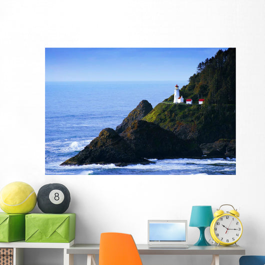 Heceta Head Lighthouse, Oregon, Usa Wall Mural