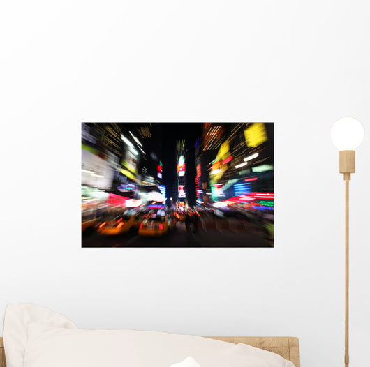 The times square at night Wall Mural