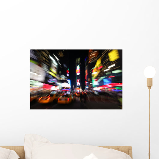 The times square at night Wall Mural