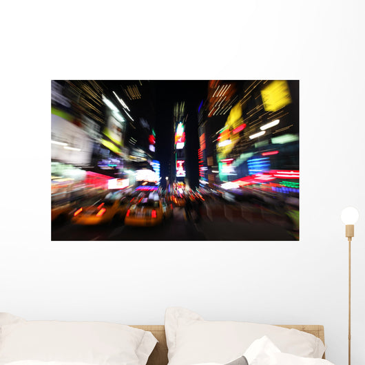 The times square at night Wall Mural