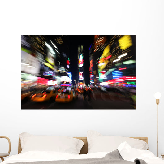 The times square at night Wall Mural