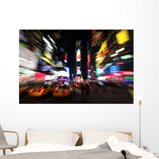 The times square at night Wall Mural