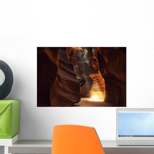 Sunbeam In Antelope Canyon Wall Mural