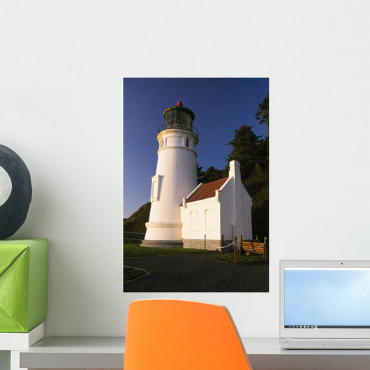 Heceta Head Lighthouse Along Oregon Coast Wall Mural