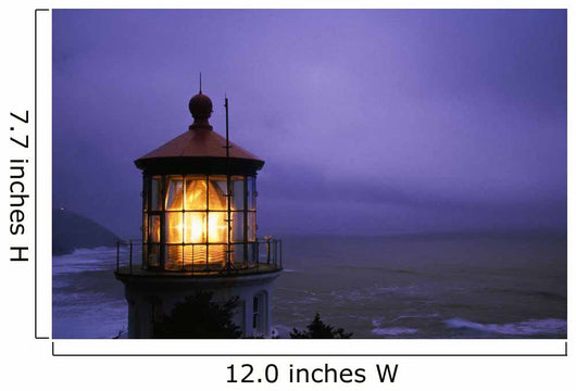 Lighthouse At Heceta Head, Oregon, Usa Wall Mural