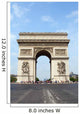 Arc De Triumph Wall Mural