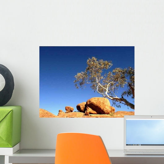Stone Desert Wall Decal Design 2