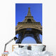 Low Angle Of Eiffel Tower Wall Mural