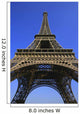 Low Angle Of Eiffel Tower Wall Mural