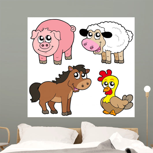 Cute Country Animals Collection