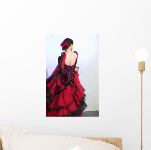 Flamenko Dancer Wall Mural