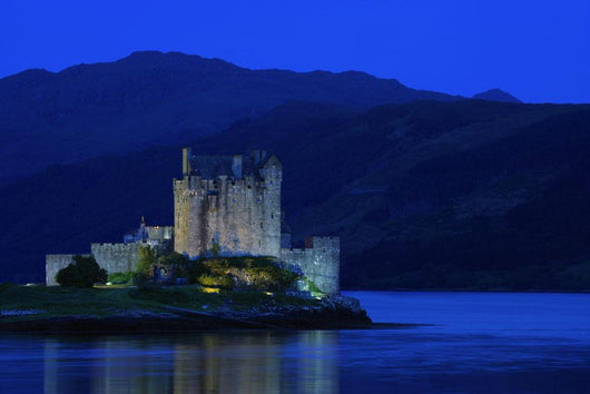 Castle In Scotland Wall Mural