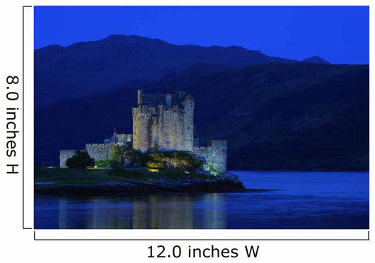 Castle In Scotland Wall Mural