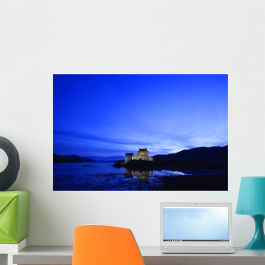 Castle In Scotland Wall Mural