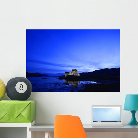 Castle In Scotland Wall Mural
