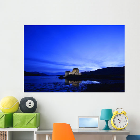 Castle In Scotland Wall Mural