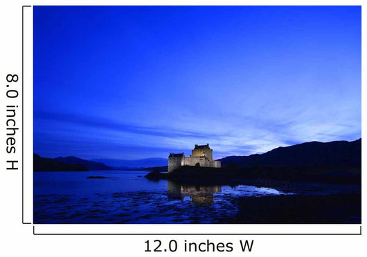Castle In Scotland Wall Mural